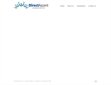 Tablet Screenshot of directascentassociates.com